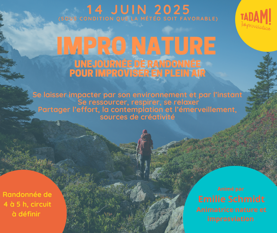 Stage d'impro "Nature et exploration" - 14 juin 2025